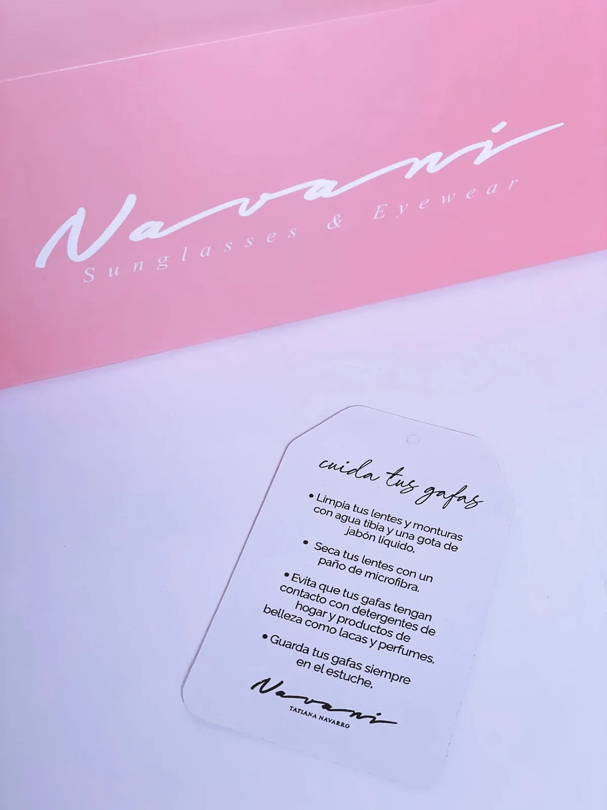Tarjeta de agradecimiento Navani